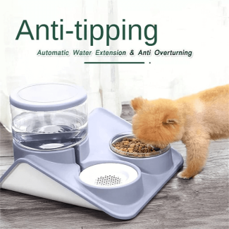 1.8L Automatic Pet Water Dispenser and Food Bowl Set for Cats and Dogs Price in Pakistan | LAPTAB