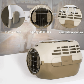 Portable Pet Kennel with Safety Door Lock for Dogs up to 10 lbs Price in Pakistan | LAPTAB