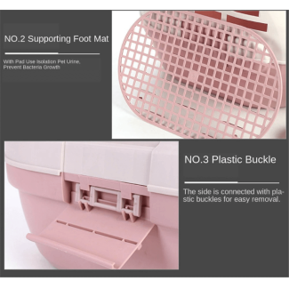 Portable Pet Kennel with Safety Door Lock for Dogs up to 10 lbs Price in Pakistan | LAPTAB
