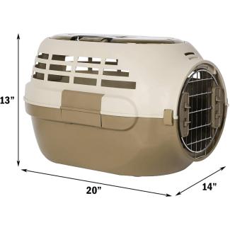 Portable Pet Kennel with Safety Door Lock for Dogs up to 10 lbs Price in Pakistan | LAPTAB