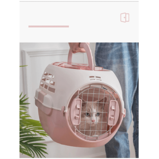 Portable Pet Kennel with Safety Door Lock for Dogs up to 10 lbs Price in Pakistan | LAPTAB