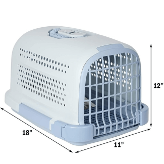Heavy Duty Portable Airbox Pet Travel Kennel for Dogs & Cats up to 12 kg Price in Pakistan | LAPTAB