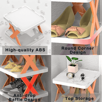5 Layer Zig Zag Shoe Rack - Space-Saving Organizer for Any Room Price in Pakistan | LAPTAB