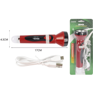 Rechargeable Super Bright LED Flashlight with 1500mAh Battery for Camping Price in Pakistan | LAPTAB
