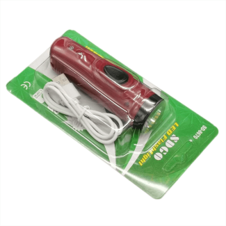 USB Rechargeable LED Flashlight SD-8670 - Compact, High Brightness, Versatile Price in Pakistan | LAPTAB