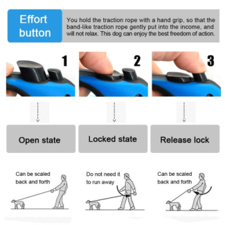 3M Auto Retractable Leash for Small Dogs up to 8 kg - Easy Control Price in Pakistan | LAPTAB