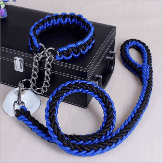8 Strand Nylon Traction Rope Dog Collar Leash with Cotton Core Comfort Price in Pakistan | LAPTAB