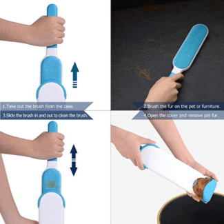 3 Pcs Reusable Pet Lint Brush Hair Remover for Clothes and Furniture Price in Pakistan | LAPTAB