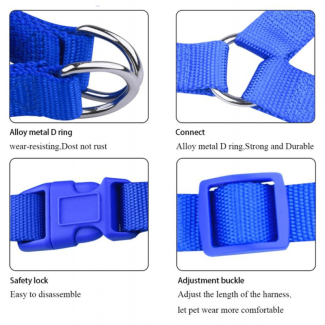 No Pull Puppy Harness with Leash - Adjustable, Comfortable, Safe Fit Price in Pakistan | LAPTAB