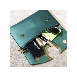 2 in 1 Stylish Half Circle Cross Body Bag - Versatile Shoulder and Clutch Price in Pakistan | LAPTAB