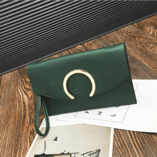 2 in 1 Stylish Half Circle Cross Body Bag - Versatile Shoulder and Clutch Price in Pakistan | LAPTAB