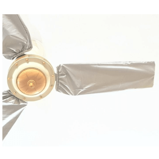 Silver Ceiling Fan Blade Covers - Reusable, High-Quality Dust Protection Price in Pakistan | LAPTAB