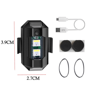 2 Pcs Universal LED Bike Strobe Lights with 35 Modes and USB Charging Price in Pakistan | LAPTAB