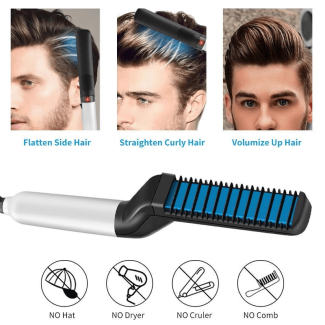 Beard Straightener for Men - Fast Heating, Ergonomic Grip, Versatile Styling Price in Pakistan | LAPTAB