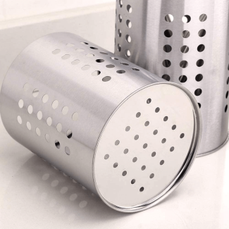 2 Pcs Stainless Steel Cooking Utensil Holder for Kitchen Organization Price in Pakistan | LAPTAB