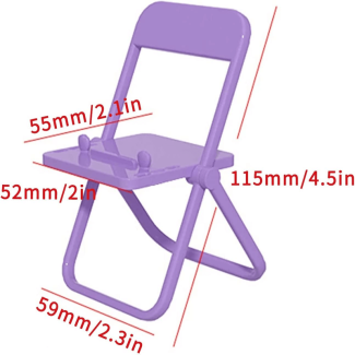 LAPTAB Mini Chair Cell Phone Stand - Foldable 4 Pack for Travel & Daily Use Price in Pakistan | LAPTAB