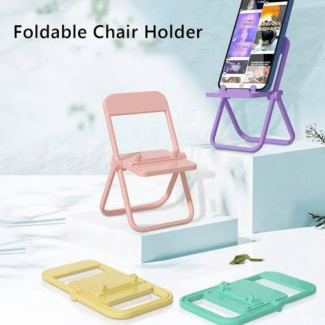 LAPTAB Mini Chair Cell Phone Stand - Foldable 4 Pack for Travel & Daily Use Price in Pakistan | LAPTAB