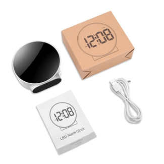 Elegant Digital Alarm Clock with Temperature, Snooze, and Adjustable Brightness Price in Pakistan | LAPTAB