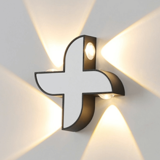 Windmill Shaped Wall Light