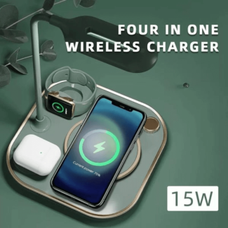 Wireless Charger with Lamp - Dual Function for Office and Home Use Price in Pakistan | LAPTAB