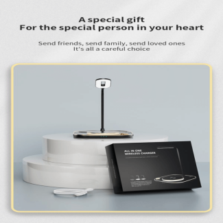 Wireless Charger with Lamp - Dual Function for Office and Home Use Price in Pakistan | LAPTAB
