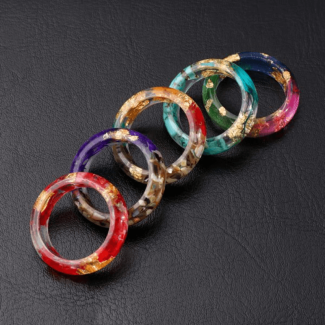 Dried Flower Resin Ring for Women - Elegant Floral Jewelry Accessory Price in Pakistan | LAPTAB