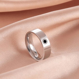 Moon & Sun Couple Rings - Unisex Design for Men and Women Price in Pakistan | LAPTAB