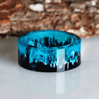 Unisex Resin Mountain Ring - Stylish Round Design for Everyday Wear Price in Pakistan | LAPTAB