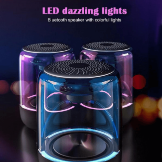 Crystal Bluetooth Speaker - Compact Design, High-Quality Sound, Long Battery Life Price in Pakistan | LAPTAB