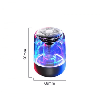 Crystal Bluetooth Speaker - Compact Design, High-Quality Sound, Long Battery Life Price in Pakistan | LAPTAB