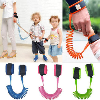 Child Anti-Lost Safety Harness with Adjustable Wrist Links for Kids