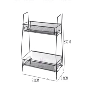 Kitchen Portable Modern 2-Layer Spice Rack for Organized Storage Price in Pakistan | LAPTAB