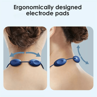 Smart Neck Massager EMS Pulse Heating Pendant with 5 Modes and 15 Intensity Levels Price in Pakistan | LAPTAB