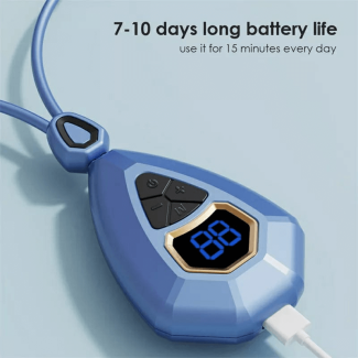 Smart Neck Massager EMS Pulse Heating Pendant with 5 Modes and 15 Intensity Levels Price in Pakistan | LAPTAB