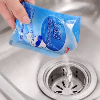 Powerful Sink Drain Cleaners - Pack of 4 for Clogs and Odor Removal