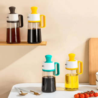 Seasoning Oil Bottle with Silicone Brush, 630ml Glass and PP Material Price in Pakistan | LAPTAB