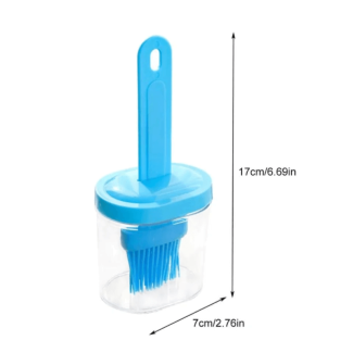 Oil Brush Jar - Non-Toxic Silicone Brush for Even Oil Application Price in Pakistan | LAPTAB