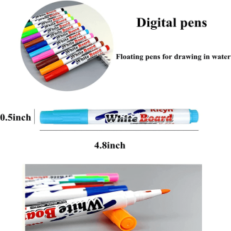Magic Marker 12-Piece Set with Spoon for Creative Doodling and Fun Price in Pakistan | LAPTAB