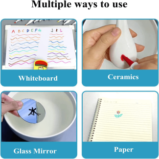 Magic Marker 12-Piece Set with Spoon for Creative Doodling and Fun Price in Pakistan | LAPTAB