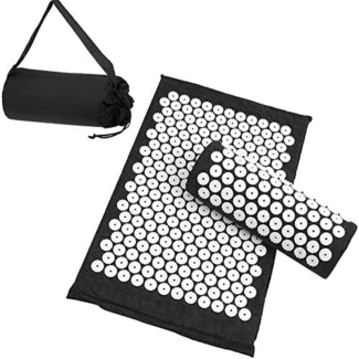 2 Pcs Set Massage Mat Spike Acupuncture Pad Relieve Stress