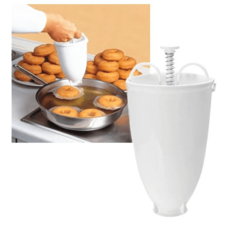 Doughnut Maker Dispenser for Perfectly Shaped Homemade Doughnuts and Pancakes