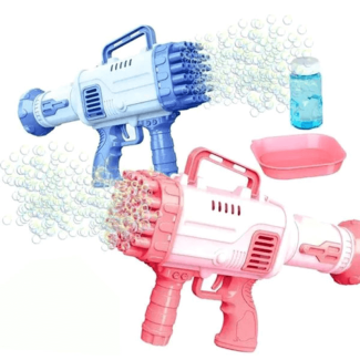 Bazooka Bubble Gun - Safe and Durable Bubble Maker for Kids' Fun Price in Pakistan | LAPTAB