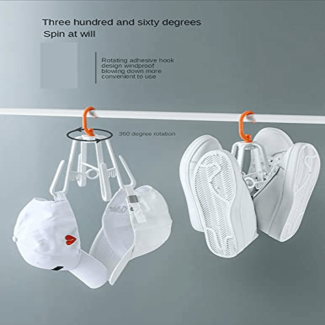 Plastic Hanging Shoe Drying Rack Hanger - 360? Rotatable, Durable Design Price in Pakistan | LAPTAB