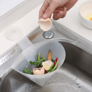 4 pcs Foldable Filter Drainer with Suction Cups for Kitchen Sink Storage Price in Pakistan | LAPTAB