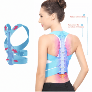 Adjustable Back Brace Support Belt for Posture Correction and Pain Relief Price in Pakistan | LAPTAB