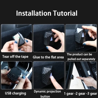 Wireless Dynamic 3D Animated Door HD Lights - Pack of Two, Rechargeable Price in Pakistan | LAPTAB