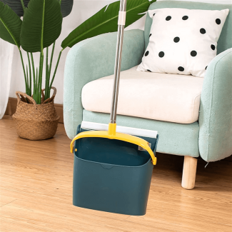 Attachable Broom with Dustpan - Washable Microfiber Head for Allergy Relief Price in Pakistan | LAPTAB