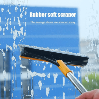 V-Shaped Bristles Floor Scrub Cleaning Brush with Dual Heads and Rotation Price in Pakistan | LAPTAB