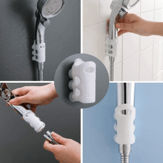 4 pcs Movable Shower Head Holder with Suction Cup for Easy Installation Price in Pakistan | LAPTAB