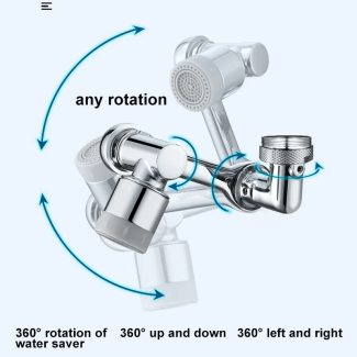 Rotating 1080? Water Faucet Tap Extender with 2 Spray Modes Price in Pakistan | LAPTAB